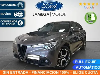 Usado Alfa Romeo Stelvio Veloce 210 CV (154 kW) 2021 Blanco SUV