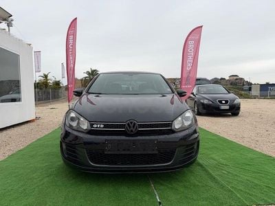 Usado VW Golf VI GTD 170 CV (125 kW) 2009 Negro Utilitario