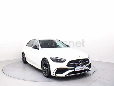 Usado Mercedes C220 200 CV (147 kW) 2022 Blanco Berlina