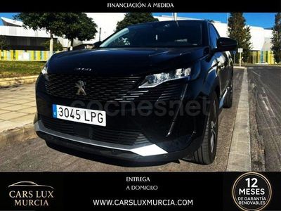 Usado Peugeot 3008 Allure 130 CV (95 kW) 2021 Negro SUV