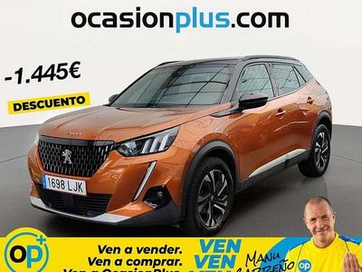 Usado Peugeot 2008 GT-line 131 CV (96 kW) 2020 Naranja SUV