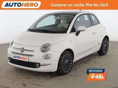Blanco Usado 2017 Fiat 500 Lounge Utilitario | 9199 € (Buen precio)