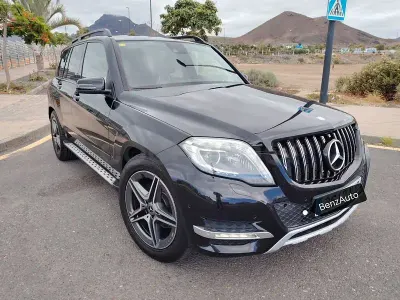 Usado Mercedes GLK220 170 CV (125 kW) 2013 Negro SUV