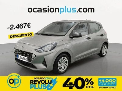 Usado Hyundai i10 67 CV (49 kW) 2022 Gris Utilitario