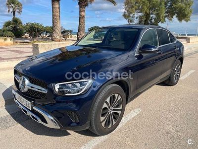 Azul Usado 2022 Mercedes GLC220 Coupe | 46.900 € (Un poco caro)