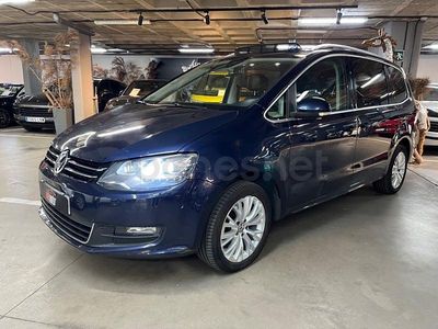Usado VW Sharan Sport 140 CV (102 kW) 2014 Azul Monovolumen