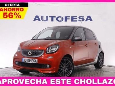 Usado Smart ForFour Passion 90 CV (66 kW) 2016 Granate Utilitario