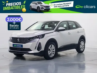 Usado Peugeot 3008 Active 130 CV (95 kW) 2021 Blanco SUV