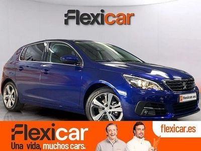 Usado Peugeot 308 Allure 130 CV (95 kW) 2020 Azul Berlina