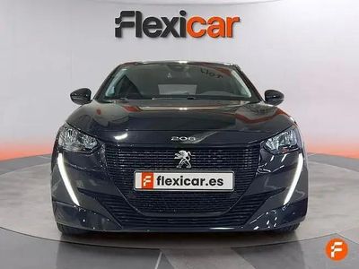 Begagnad Peugeot e-208 Allure 100 kW (136 HK) 2022 Svart Halvkombi