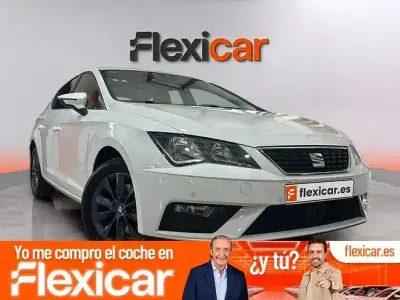 Usado Seat Leon Style 115 CV (84 kW) 2020 Blanco Berlina