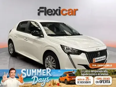 Usado Peugeot 208 Active 100 CV (73 kW) 2022 Blanco Utilitario