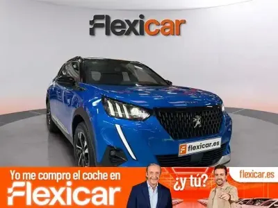 Usado Peugeot 2008 GT 130 CV (95 kW) 2022 Azul SUV