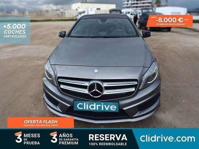Usado Mercedes A200 AMG line 136 CV (100 kW) 2015 Gris Utilitario