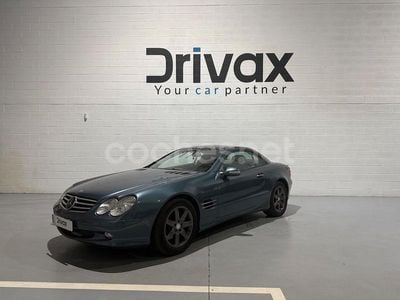 Usado Mercedes SL500 306 CV (225 kW) 2002 Verde Descapotable