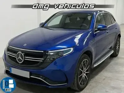 Käytetty Mercedes EQC400 300 kW (408 HP) 2020 Sininen Katumaasturi