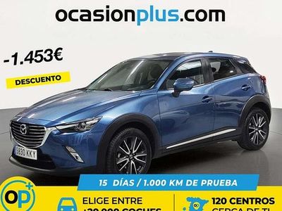 Usado Mazda CX-3 Luxury 105 CV (77 kW) 2018 Azul SUV