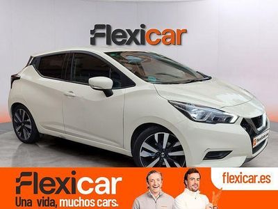 Usado Nissan Micra Acenta 117 CV (86 kW) 2019 Beige Utilitario