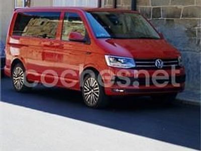 Usado VW Multivan 150 CV (110 kW) 2017 Rojo Monovolumen