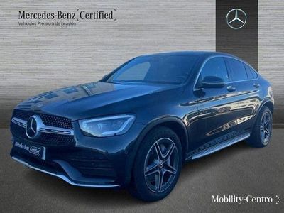 Usado Mercedes GLC300 AMG line 258 CV (189 kW) 2020 Graphite grey  metallic paint Coupe