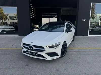 Usado Mercedes CLA200 163 CV (119 kW) 2019 Blanco Coupe