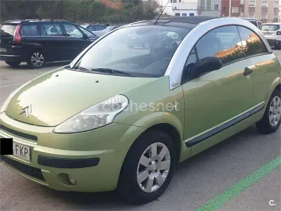 Usado Citroën C3 Pluriel Exclusive 110 CV (80 kW) 2007 Verde Descapotable