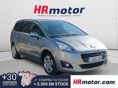 Usado Peugeot 5008 Allure 132 CV (97 kW) 2016 Gris Monovolumen