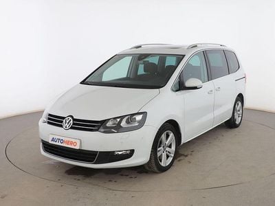 Usado VW Sharan Advance 185 CV (136 kW) 2017 Blanco Monovolumen