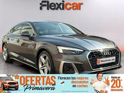 Usado Audi A5 Sportback S-Line 163 CV (119 kW) 2021 Gris Utilitario