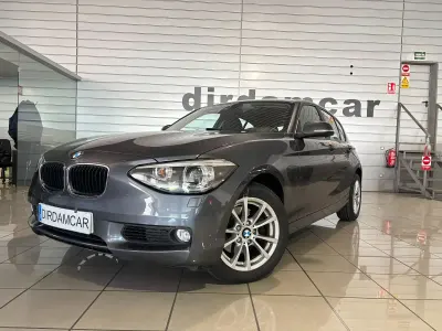 Usado BMW 118 170 CV (125 kW) 2014 Gris / plata Utilitario