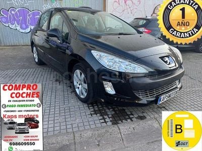 Usado Peugeot 308 Premium 110 CV (80 kW) 2009 Negro Berlina