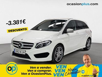 Usado Mercedes B200 136 CV (100 kW) 2018 Blanco Monovolumen