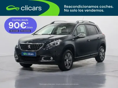 Usado Peugeot 2008 Style 82 CV (60 kW) 2018 Gris / plata SUV