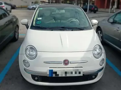 Usado Fiat 500 69 CV (50 kW) 2014 Blanco Berlina