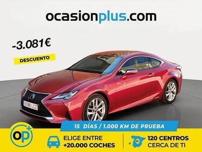 Usado Lexus RC300h Business Edition 223 CV (164 kW) 2019 Rojo Coupe