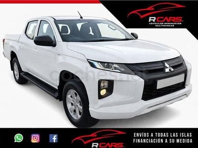 Usado Mitsubishi L200 150 CV (110 kW) 2021 Blanco Pickup/Camioneta