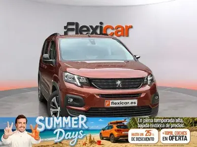 Usado Peugeot Rifter GT-line 130 CV (95 kW) 2020 Naranja Monovolumen