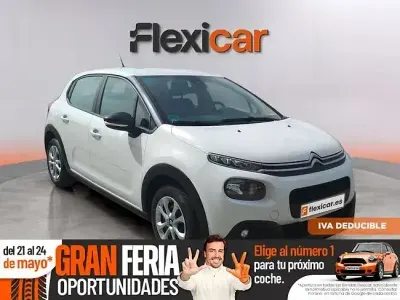 Usado Citroën C3 Feel 99 CV (72 kW) 2019 Blanco Utilitario
