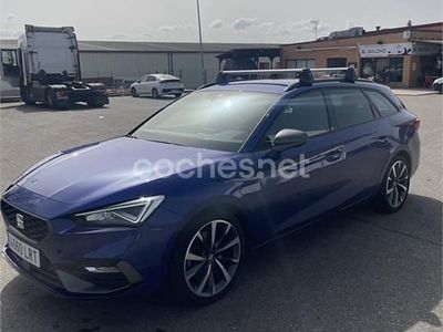 Usado Seat Leon ST FR 150 CV (110 kW) 2021 Azul Familiar