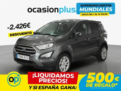 Usado Ford Ecosport Titanium 125 CV (91 kW) 2019 Gris SUV