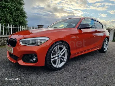 Usado BMW 116 Efficient Dynamics 116 CV (85 kW) 2017 Rojo Utilitario