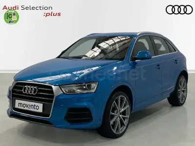 Usado Audi Q3 Sport 180 CV (132 kW) 2015 Azul SUV