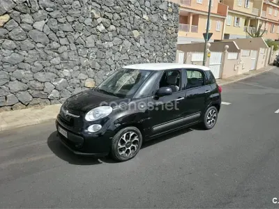 Usado Fiat 500L Trekking 95 CV (69 kW) 2017 Negro Monovolumen