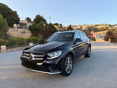 Usado Mercedes GLC220 170 CV (125 kW) 2017 Negro SUV