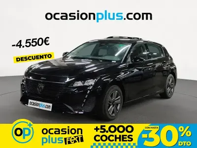 Usado Peugeot 308 Active 130 CV (95 kW) 2024 Negro Berlina
