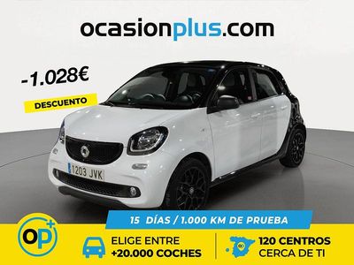 Usado Smart ForFour Passion 71 CV (52 kW) 2016 Blanco Utilitario