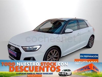 Usado Audi A1 Sportback S-Line 116 CV (85 kW) 2018 Blanco Utilitario