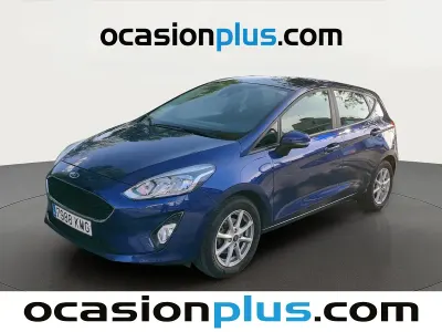 Usado Ford Fiesta Trend+ 86 CV (63 kW) 2018 Azul Utilitario