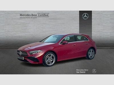 Rojo Usado 2024 Mercedes A250 Berlina | 34.990 € (Precio justo)