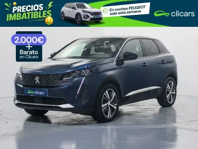 Usado Peugeot 3008 Allure 130 CV (95 kW) 2024 Azul SUV